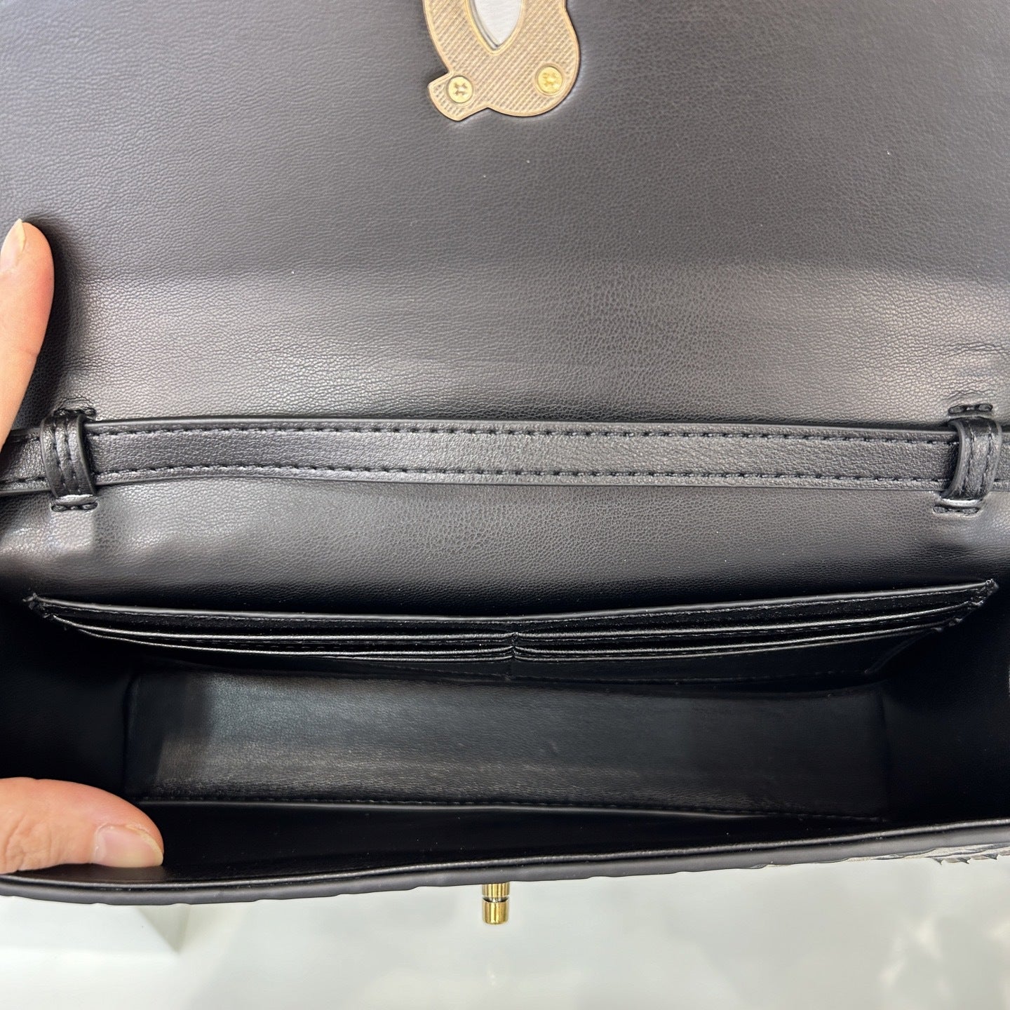 2025春夏新款knotlock牛皮信封包跨境时尚编织包单肩腋下手提包女