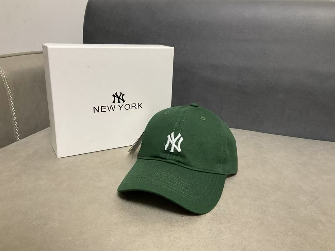 2025年新款大标男女百搭ny遮阳帽软棉质la小标棒球帽MLB同款批发