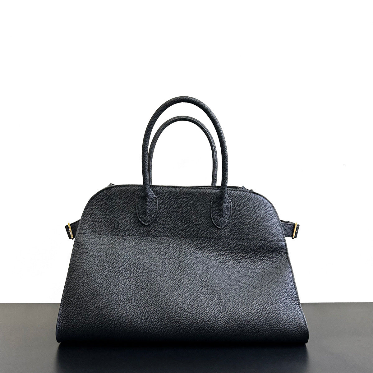 手提大容量包包女2023新款真皮复古公文托特包小众质感电脑通勤包