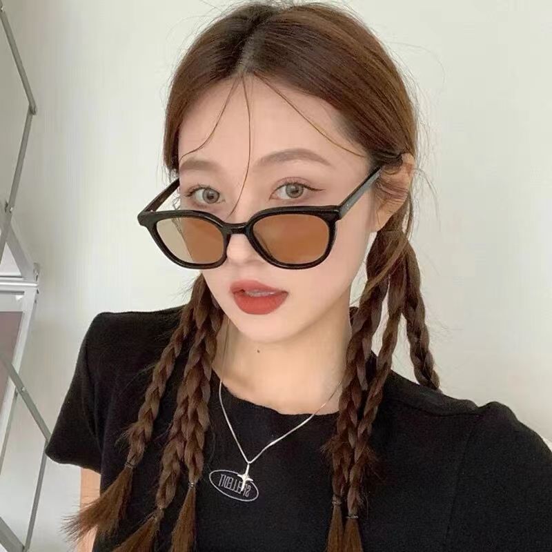 2024时尚GM墨镜女抖音网红潮流街拍太阳镜防晒防紫外线gm太阳眼镜