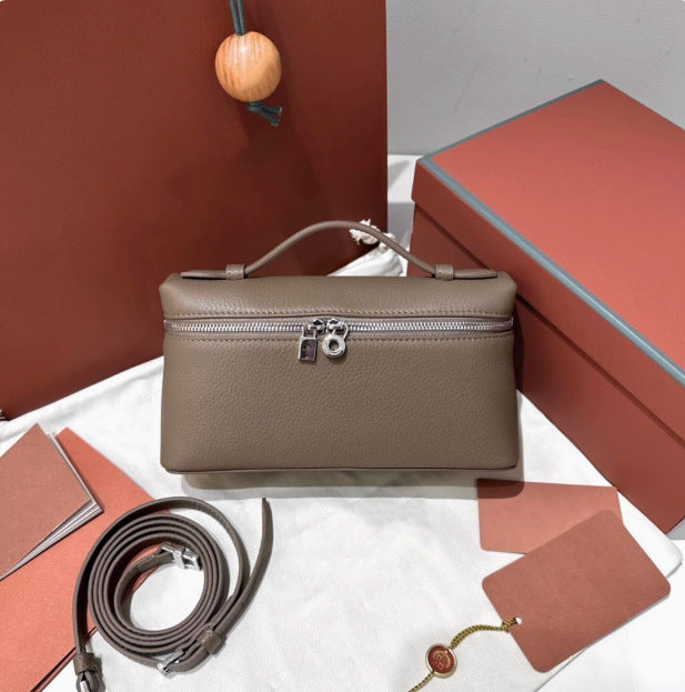 女包源头工厂2025新款LP化妆包19饭盒包单肩斜挎手提包包一件代发