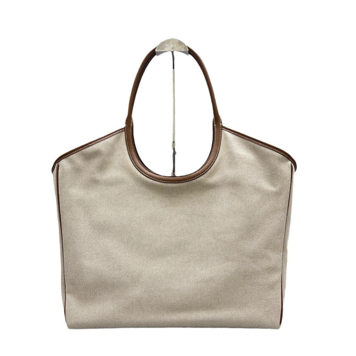 24新款缪家M帆布公文包托特包tote保龄球包手提大容量女士缪同款