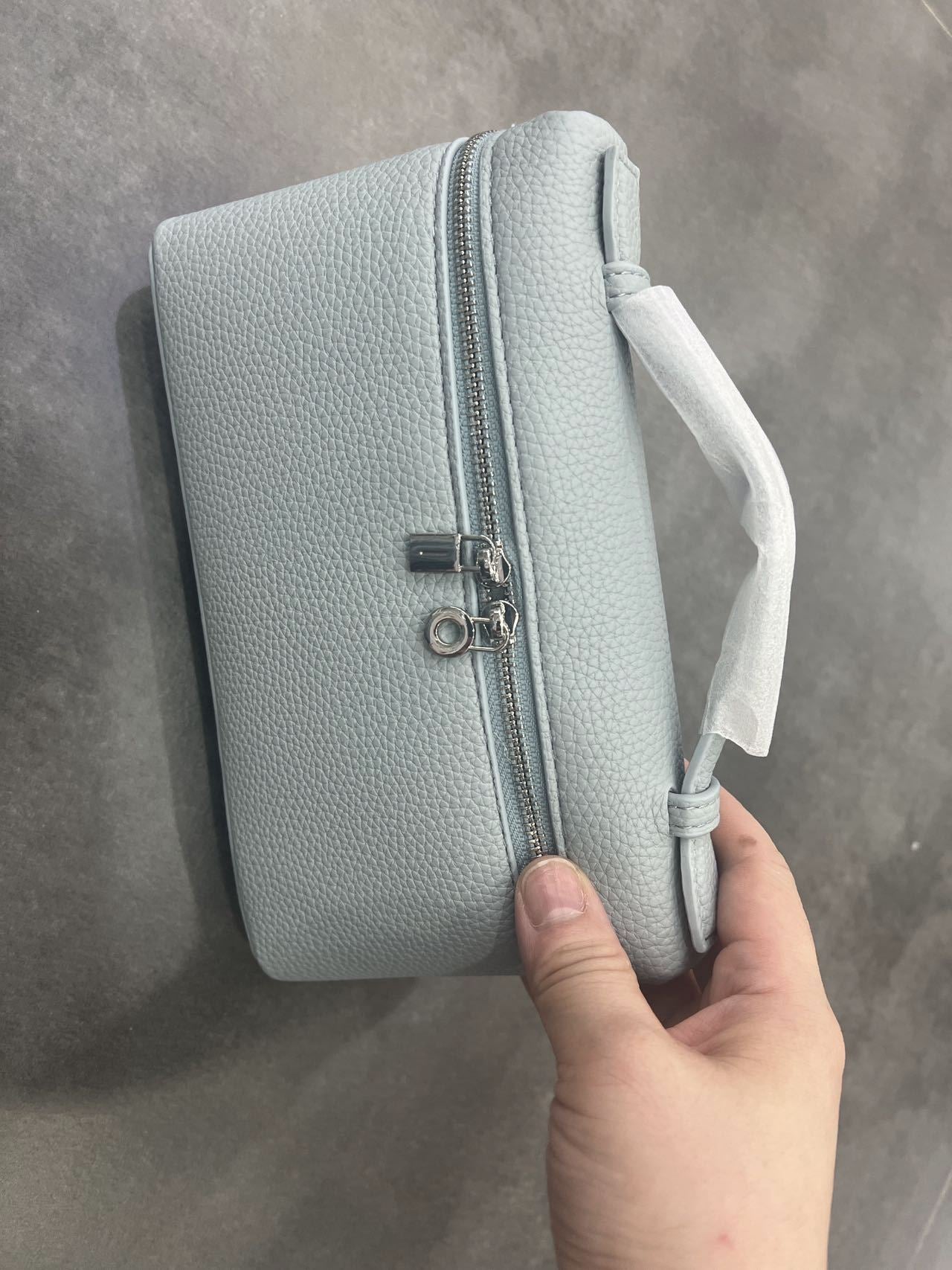 跨境LP饭盒包lp19盒子包真皮女包gigi同款piana手提单肩斜跨包女