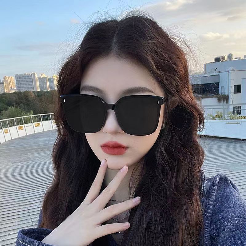 gm偏光墨镜女高级感大脸显瘦太阳眼镜防紫外线近视开车太阳镜批发