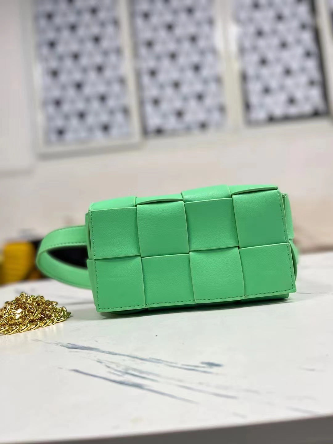 编织斜挎包腰包2022新款潮春夏时尚小包包女包手提众百搭单肩包