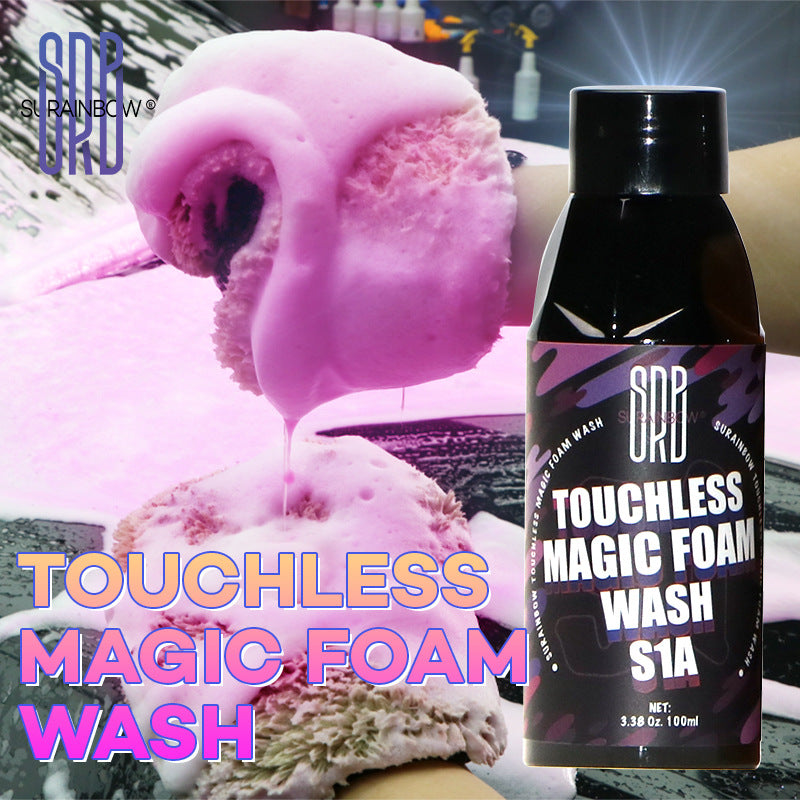 跨境专供粉色PA浓缩洗车液雪崩高泡沫原液水蜡清洁上光去污正洗液