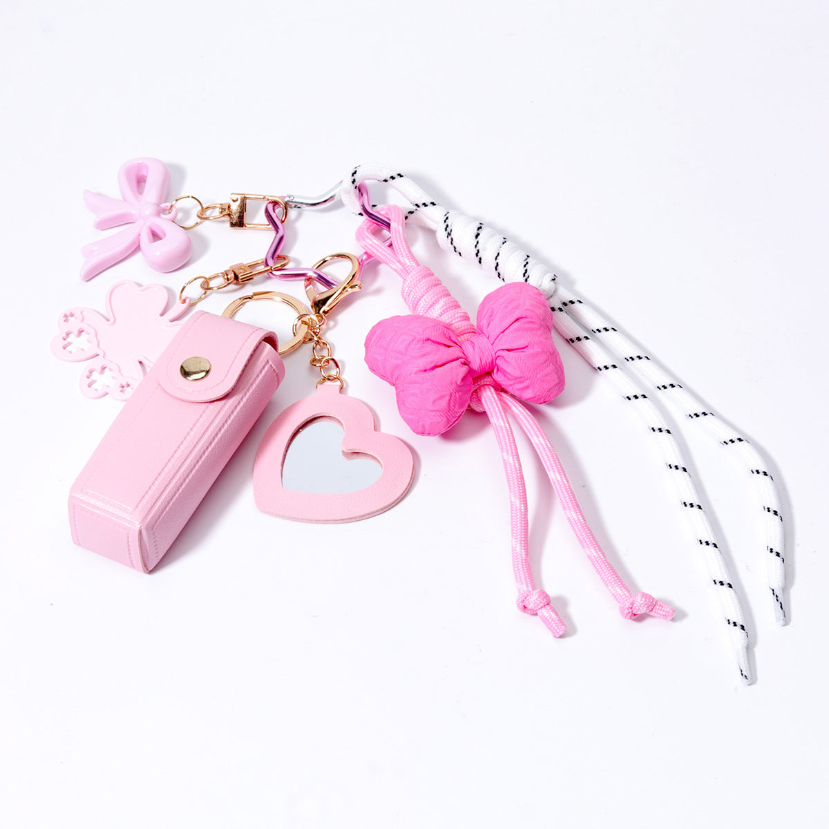 源头工厂现货直供PU皮流苏挂件合金挂件包挂吊饰钥匙扣批发定制