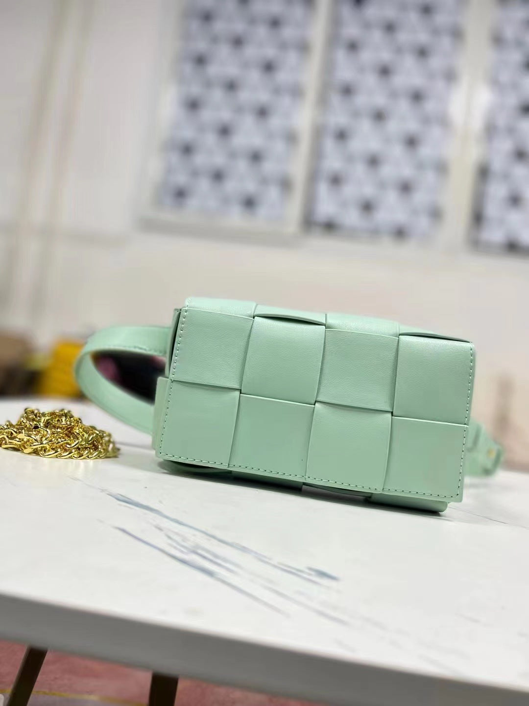 编织斜挎包腰包2022新款潮春夏时尚小包包女包手提众百搭单肩包