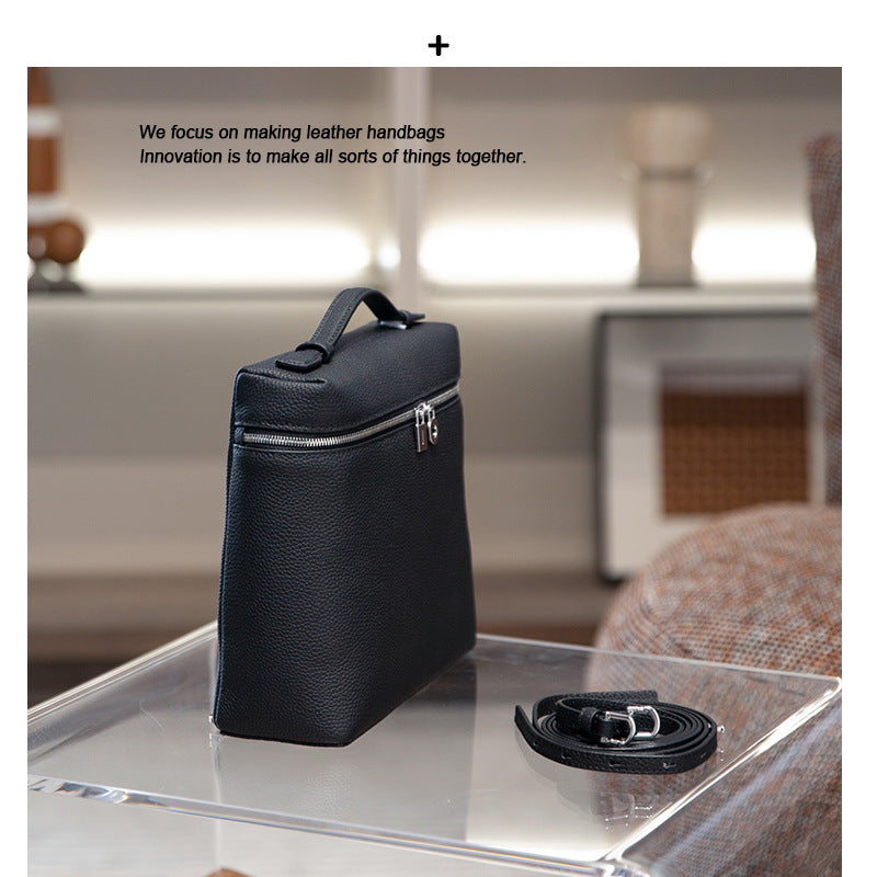 Loro包LP双肩包女2025新款时尚简约piana背包休闲旅游大容量书包