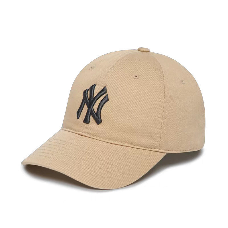 2025年新款大标男女百搭ny遮阳帽软棉质la小标棒球帽MLB同款批发