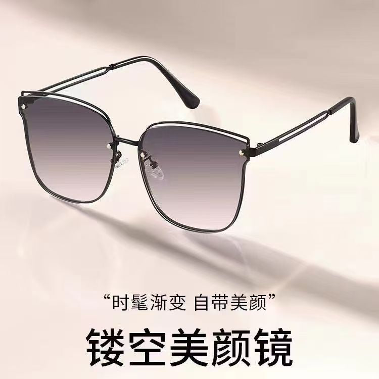 2025年新款方框墨镜女高级感时尚男士开车驾驶偏光太阳镜防紫外线