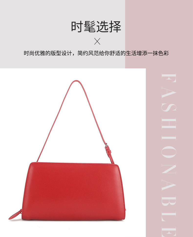 2024新法棍包Dalia法式小众包包牛皮复古腋下包简约高级感单肩包