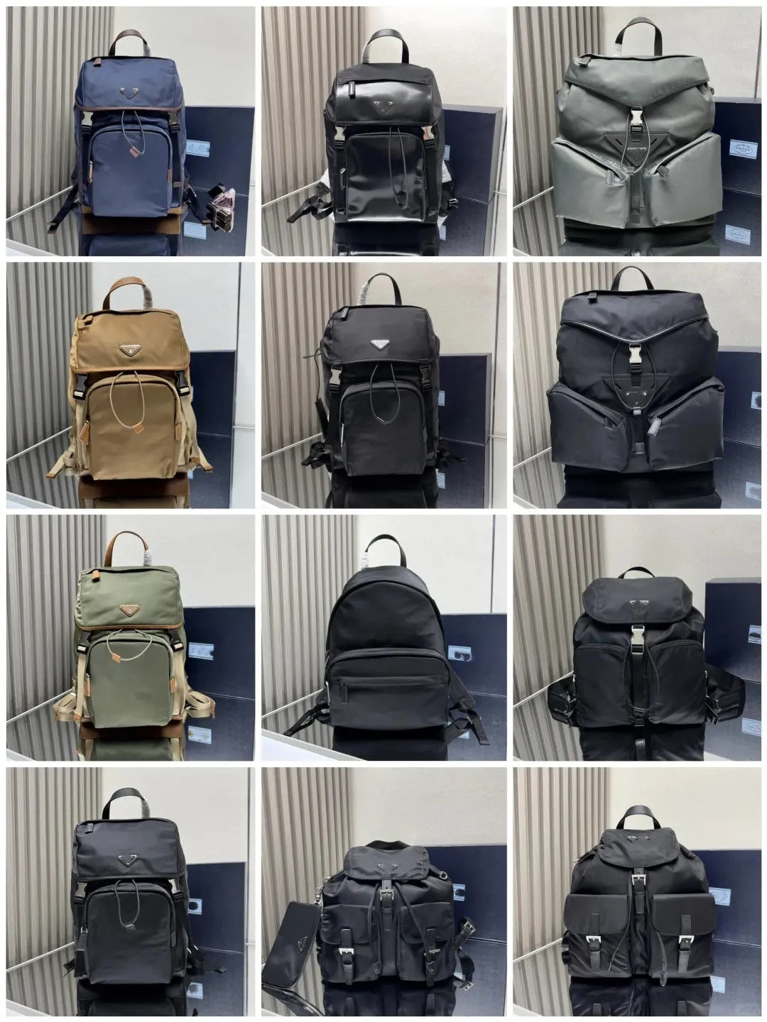 P家旅行袋降落伞防水尼龙布户外运动手提健身包大容量单肩斜挎包