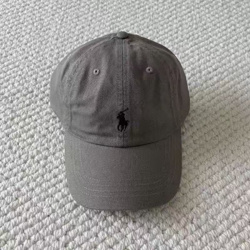 原厂拉伦男女情侣棉质棒球帽运动刺绣马标防晒鸭舌帽子时尚潮流