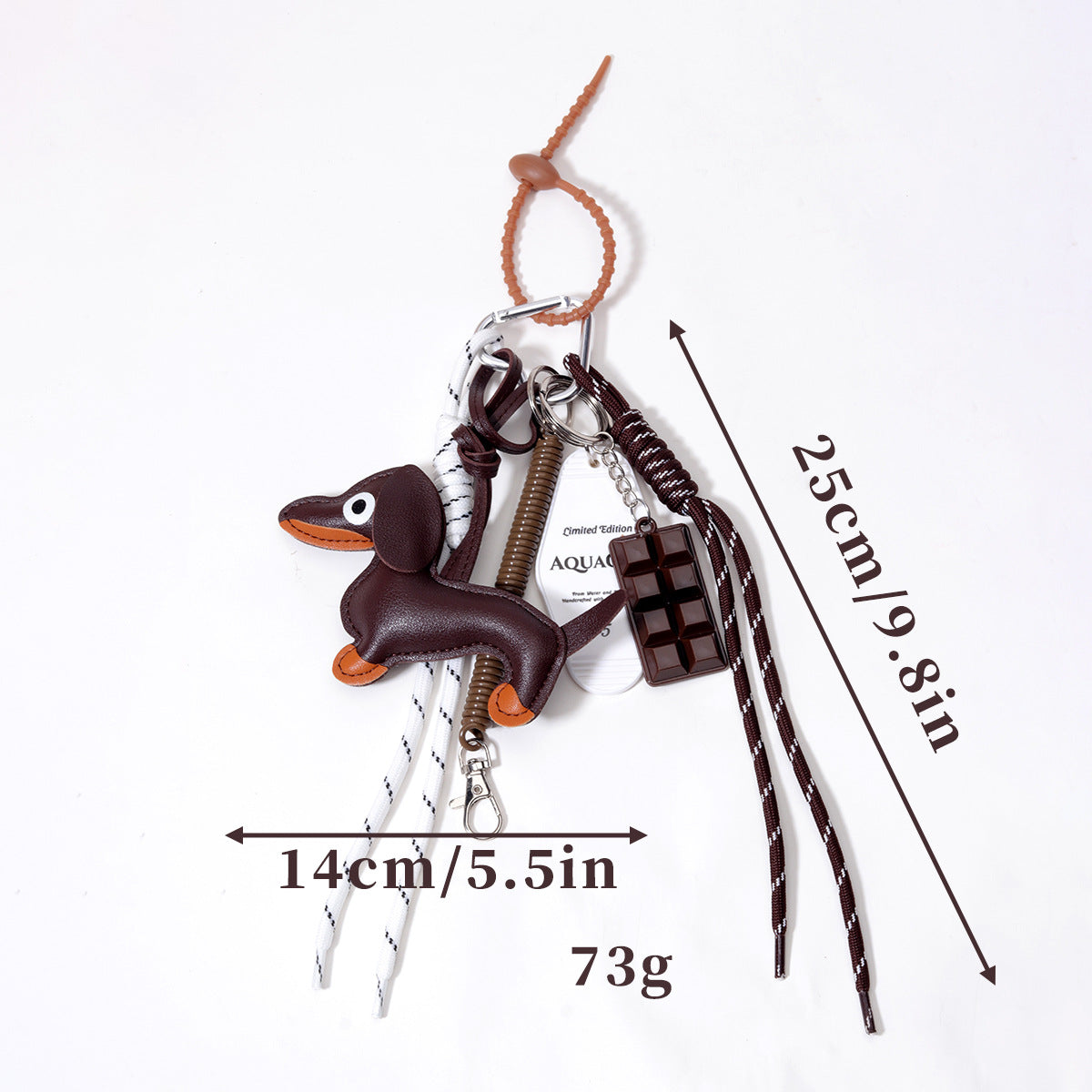 量大价优跨境热销腊肠狗棒球巧克力亚克力挂牌包包挂件挂饰钥匙扣