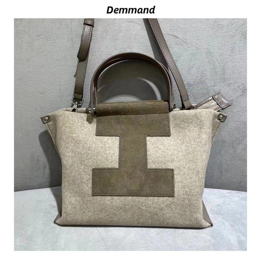 小众设计托特包2023新款百搭头层牛皮手提包高级感真皮单肩斜挎包