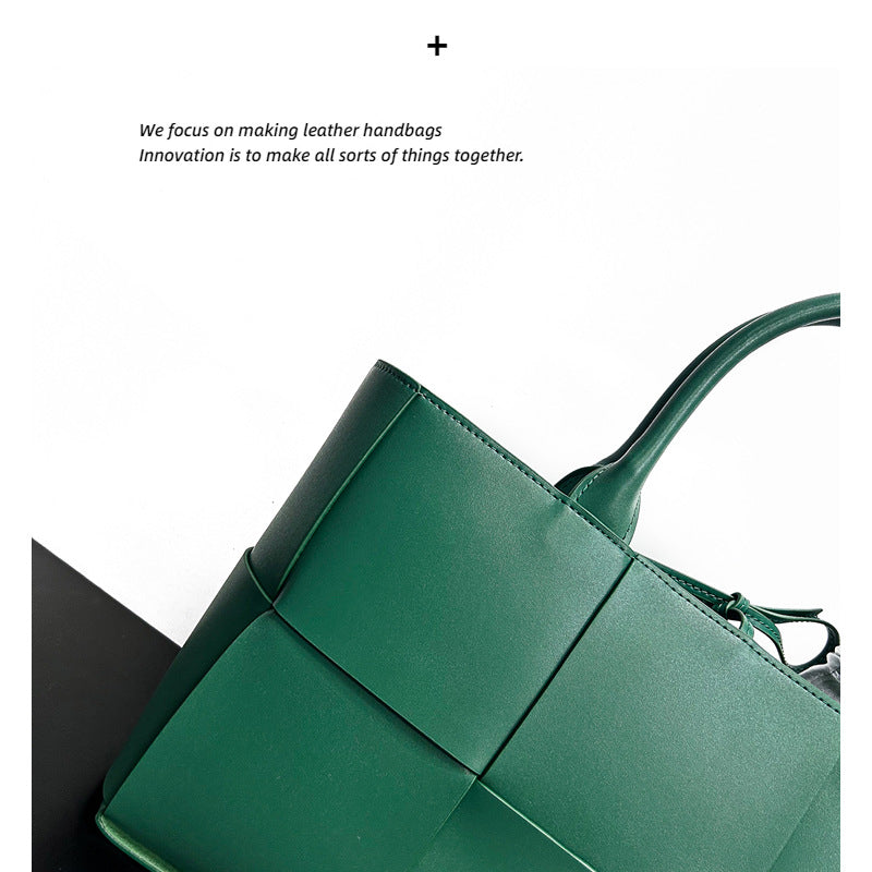 2023包包秋冬质感大包编织托特女真皮大容量手提单肩双肩斜挎包