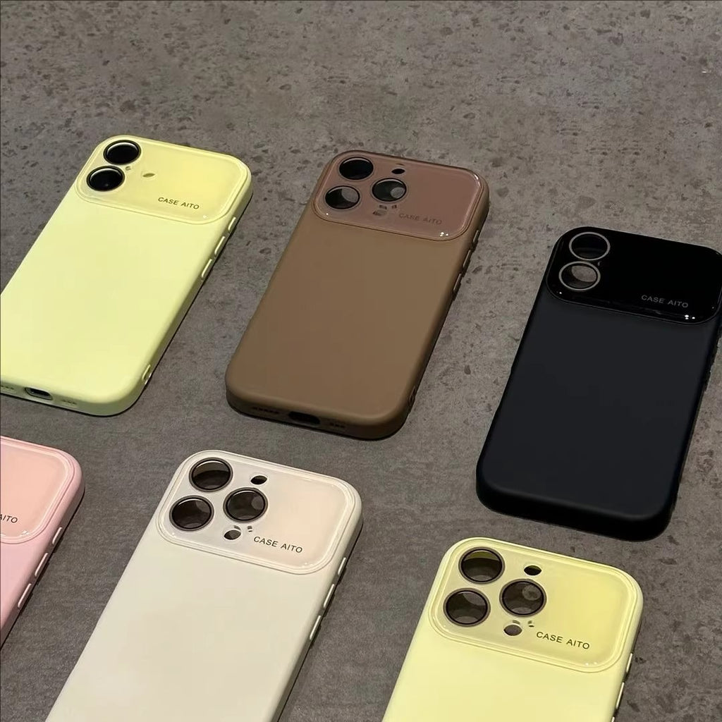 秒变17纯色液态硅胶苹果17Promax手机壳iPhone16全包大视窗15纯色
