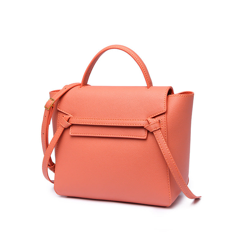 高级感洋气鲶鱼包女时尚简约大容量丝巾手提包百搭斜挎气质女神包