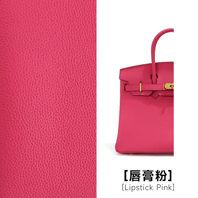 头层牛皮铂金包真皮女包大容量凯丽手提包女高级感通勤单肩斜挎包