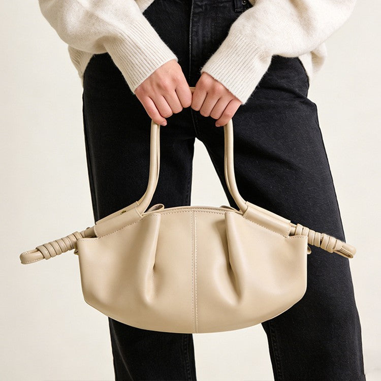 单肩包女2025新款手提包小众高级感包包软皮云朵包时尚通勤斜挎包