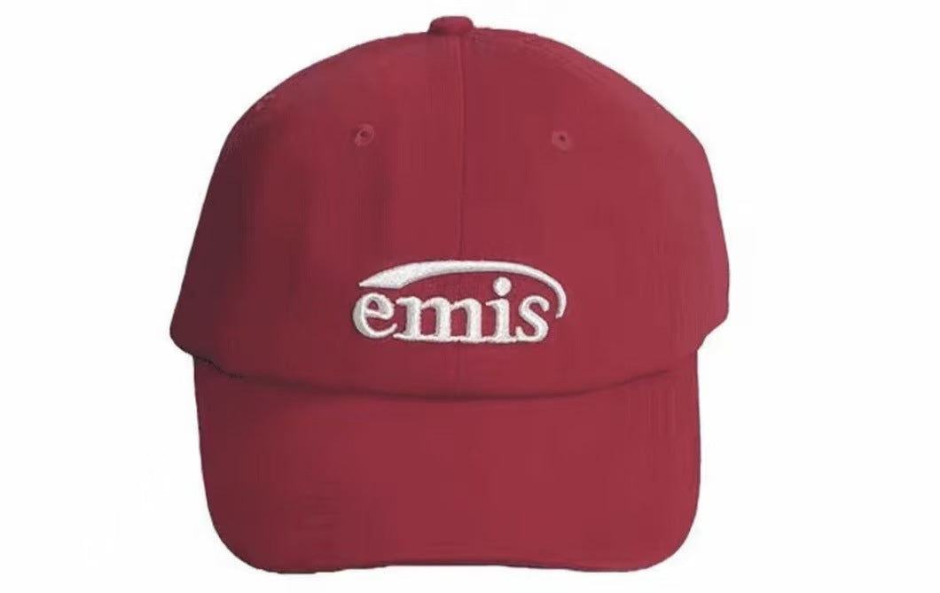 emis春秋百搭男女同款棒球帽韩版鸭舌帽刺绣棒球帽