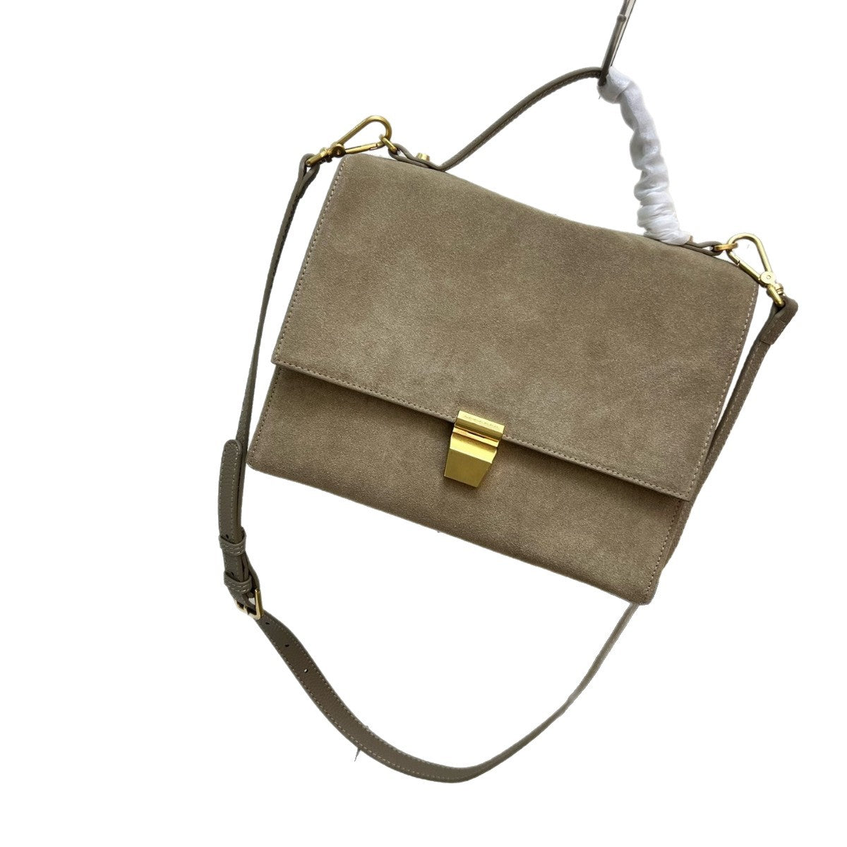 可奇奈医生包大容量通勤包高级感单肩斜挎包复古女包小众百搭代发