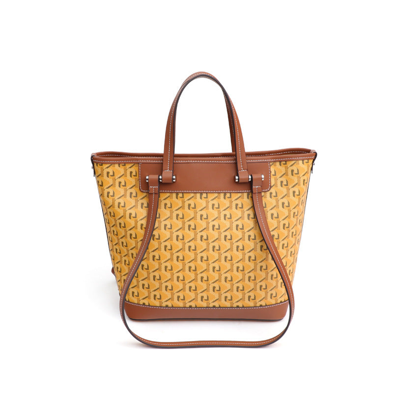 简约通勤小众大容量单肩包新款狗牙时尚百搭托特包女士休闲手提包