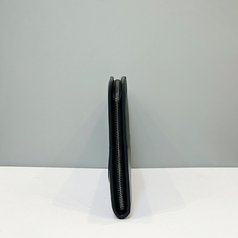 X&BV新款大牌手包男真皮大容量编织商务休闲男士手拿包信封包男潮