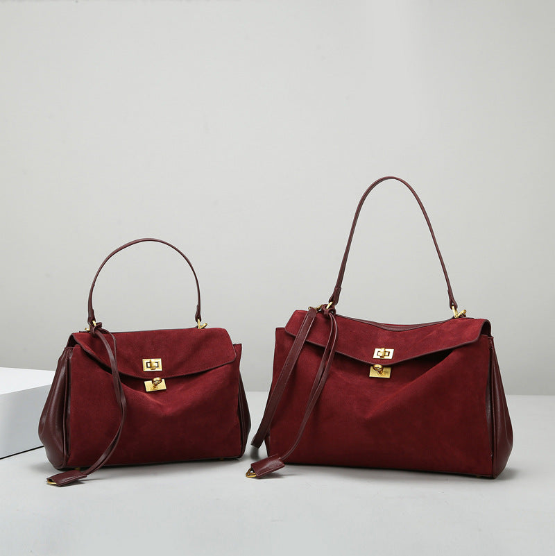 B家包包女新款rodeo包单肩包大容量通勤手提包高级感时尚托特包女