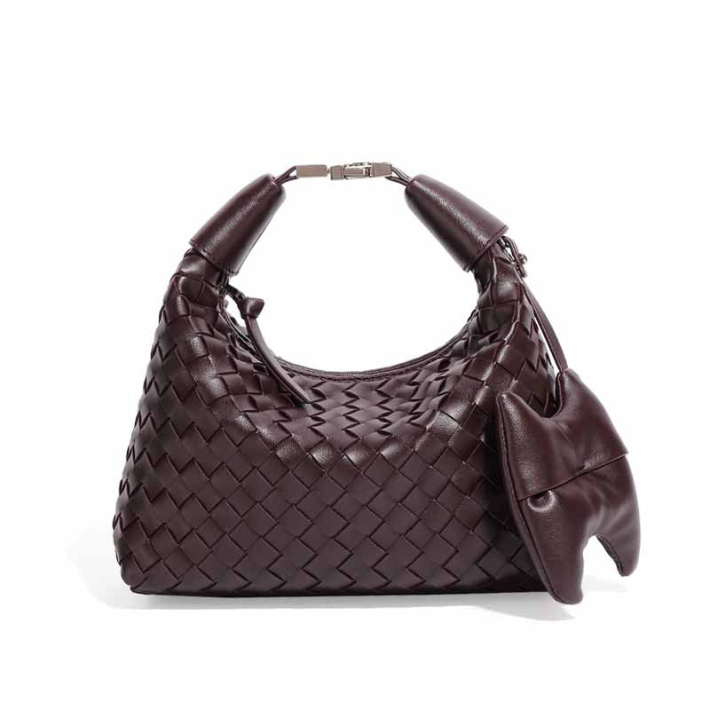 包包女2025新款手工编织包跨境手提饭盒包质感潮流休闲单肩斜跨包