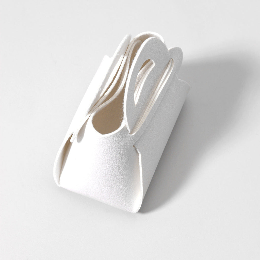 春夏新款迷你小PU皮包挂饰汽车钥匙扣儿童书包少女包包挂件白色