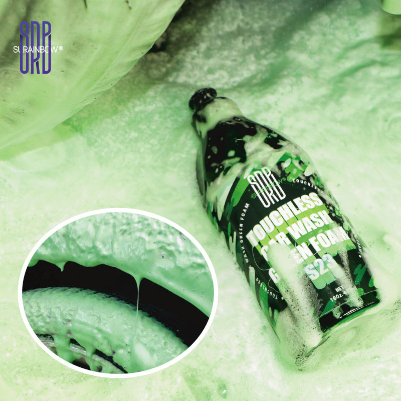 跨境专供浓缩泡沫预洗液泥土分解松散剂上光提亮去污蜡洗车液