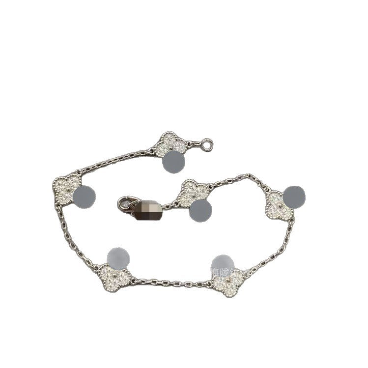 梵家高版桃心红玉髓项链小红心锁骨链时尚小而精致高品质厂家直销