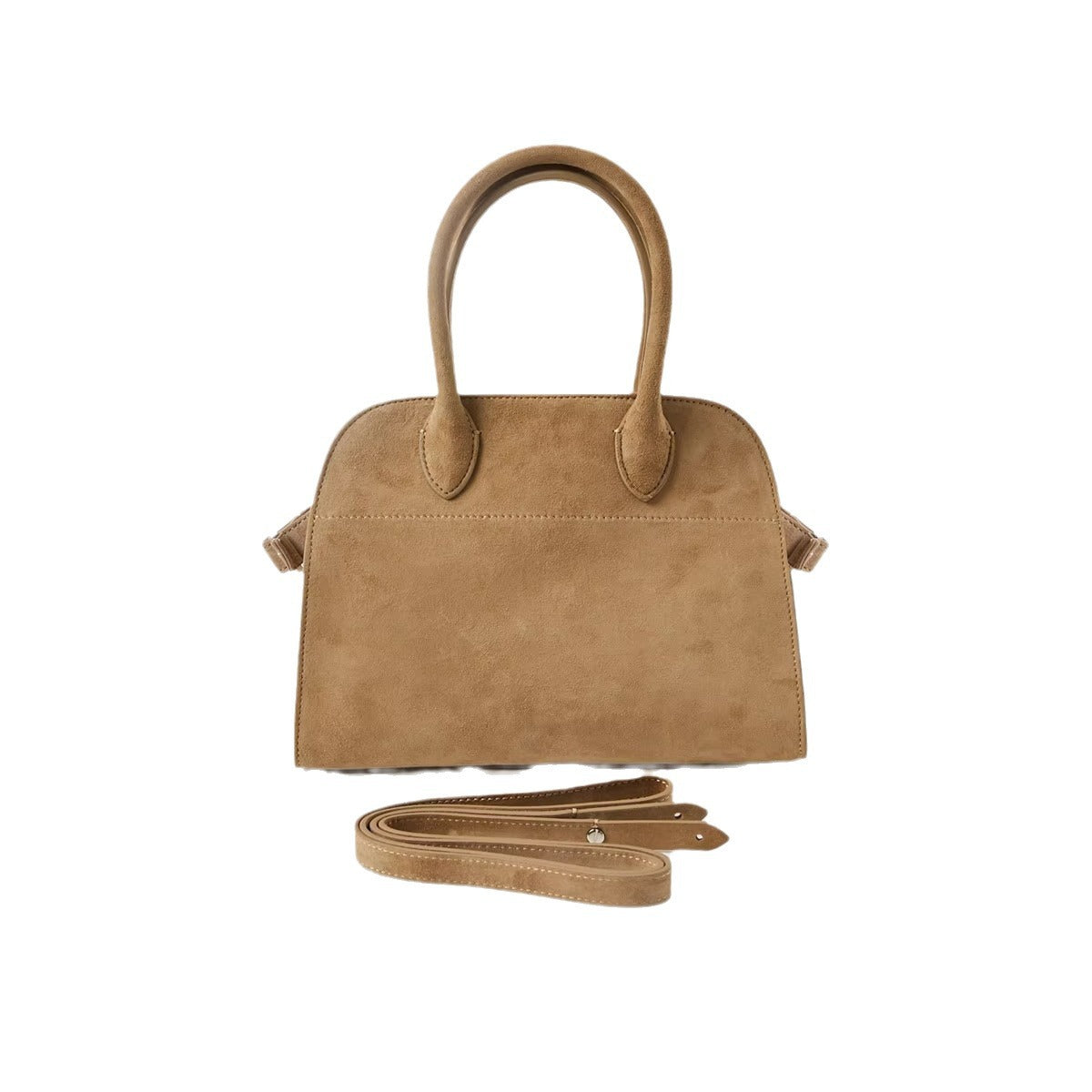 进口磨砂皮潮流通勤手提包轻奢简约大容量女包包抖音直播供应代发