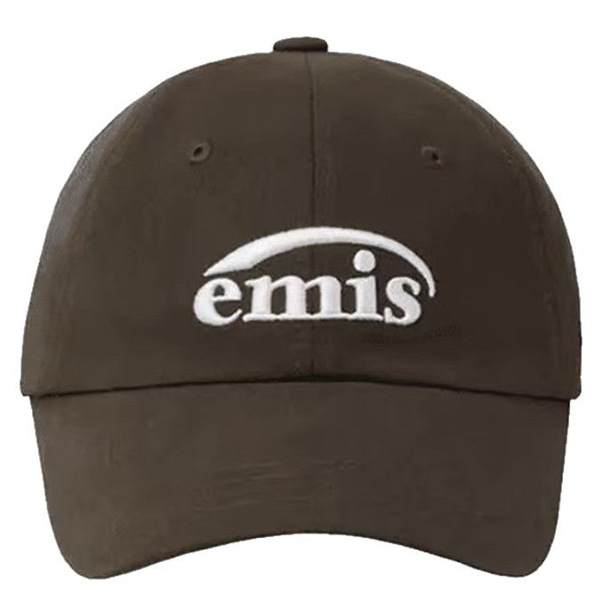emis春秋百搭男女同款棒球帽韩版鸭舌帽刺绣棒球帽