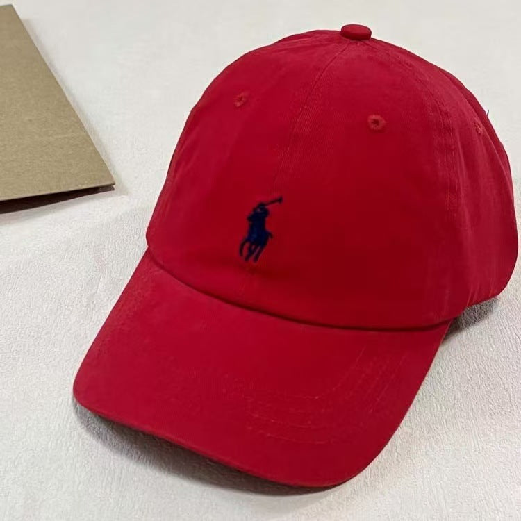 polo棒球帽男韩版ins潮牌软顶鸭舌帽男帽子女夏季防晒遮阳帽时尚