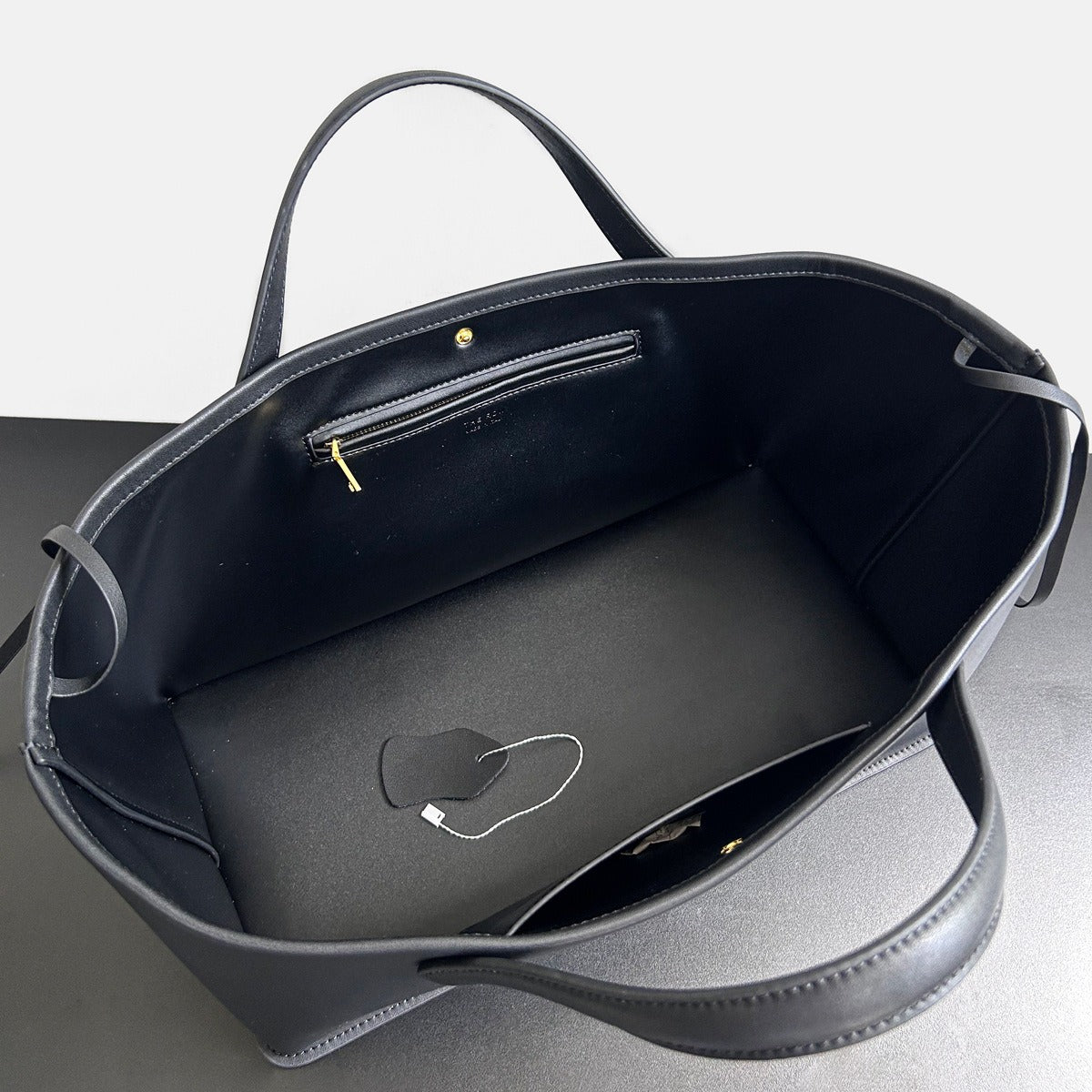 2024新款极简风手提包牛皮通勤大容量托特包轻奢高级感女包包