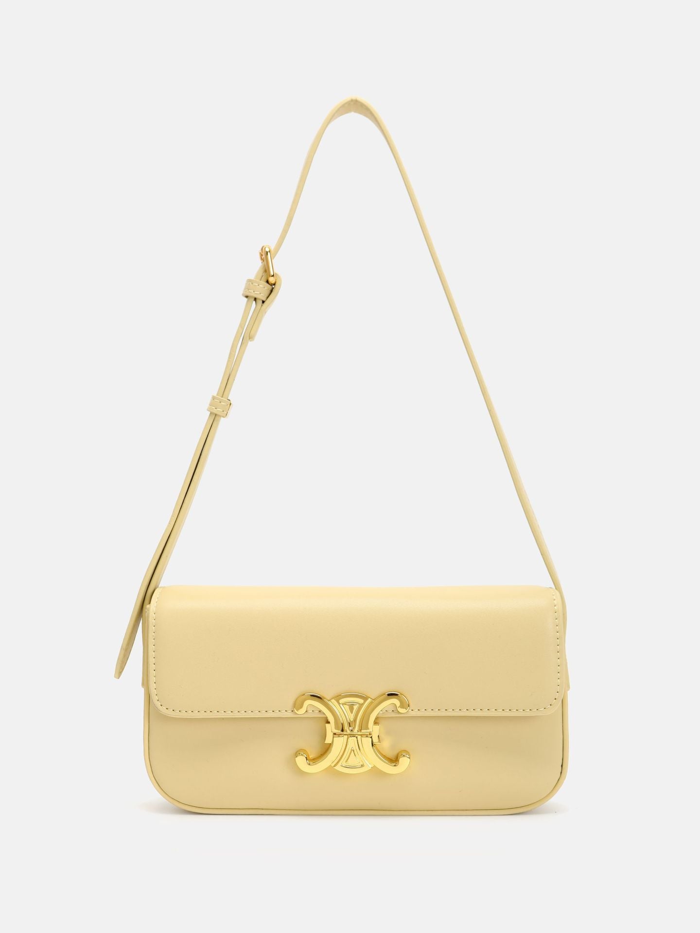 凯旋门腋下包女法棍包包2022新款潮真皮女包小方包斜挎手提单肩包