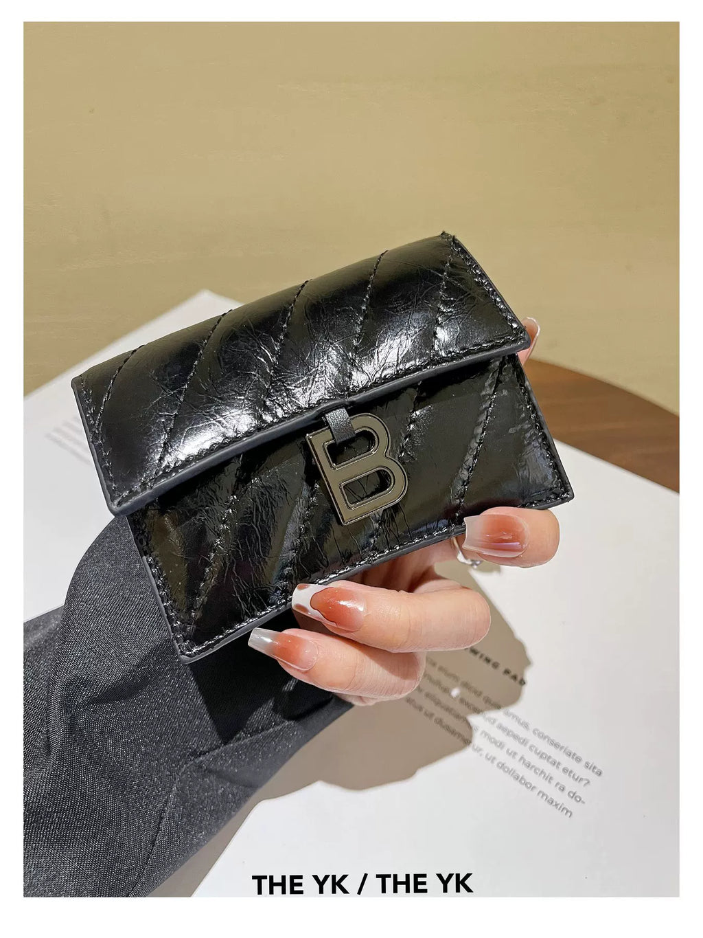 真皮沙漏包卡包女复古多卡位证件零钱包一体卡片包高档精致名片包