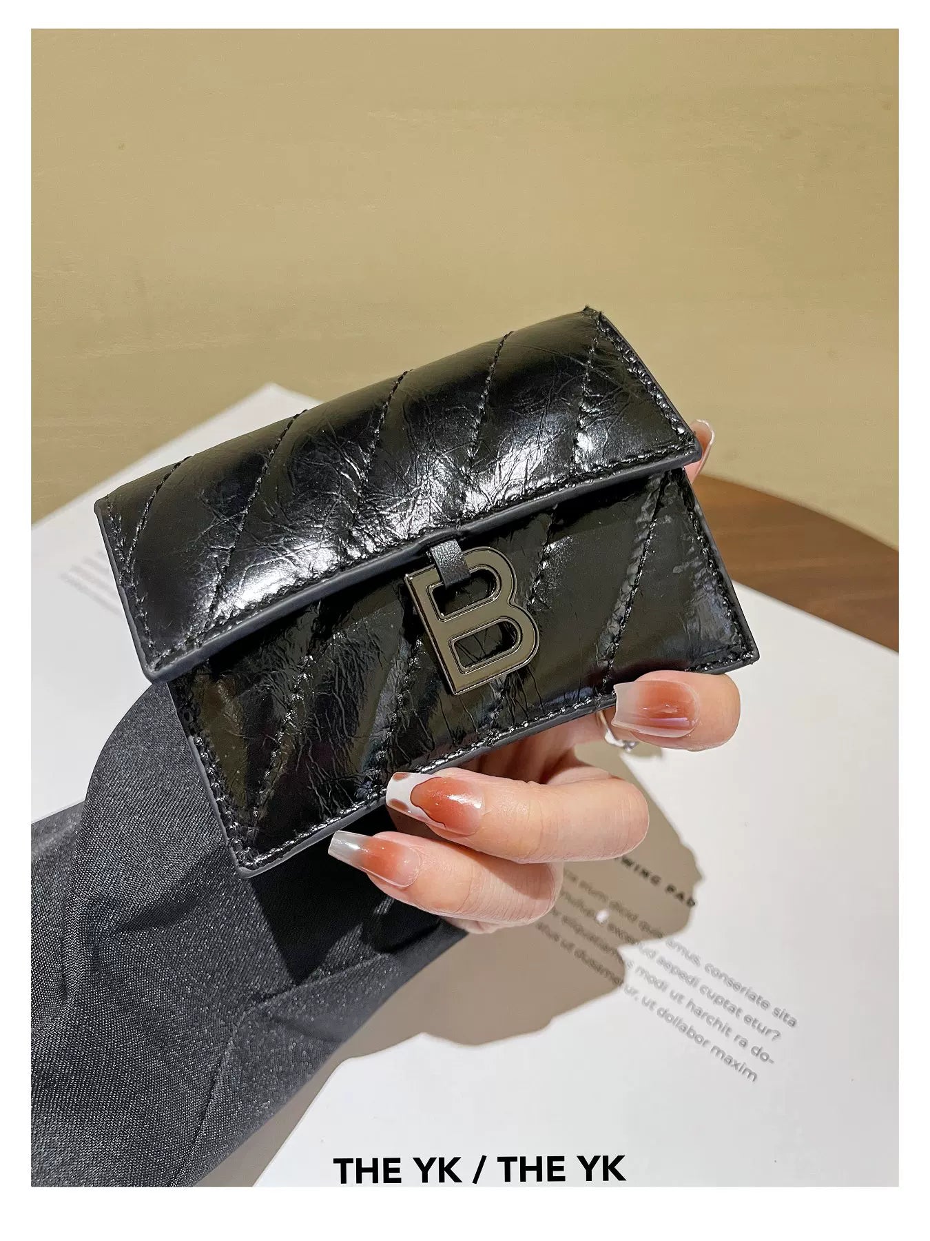 真皮沙漏包卡包女复古多卡位证件零钱包一体卡片包高档精致名片包