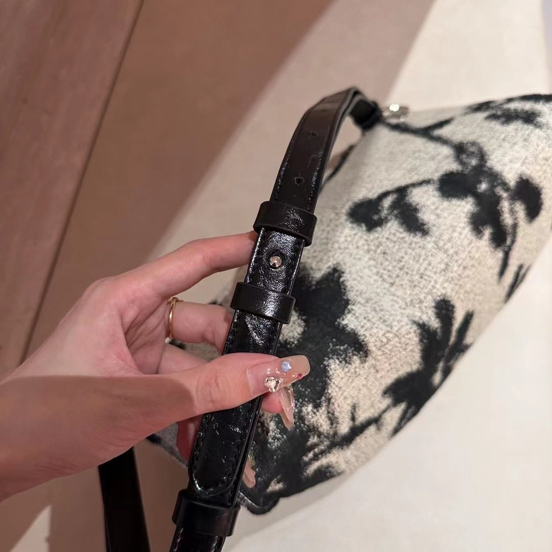 新中式国风洋气大容量包包女2024新款夏季上班通勤斜挎单肩托特包