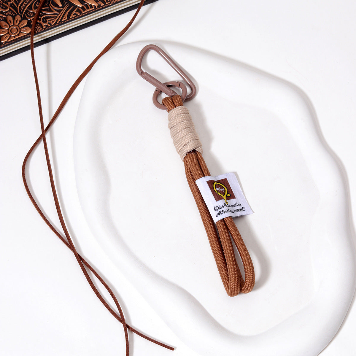 手工DIY碱水面包钥匙扣秋冬美拉德系可爱面包挂件学生情侣书包装