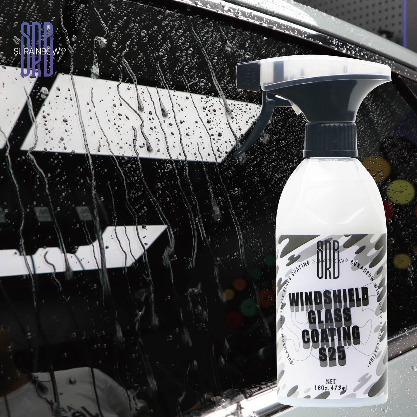 跨境专供汽车车窗玻璃镀晶喷雾前挡后视镜防雨驱水镀膜剂防雨剂