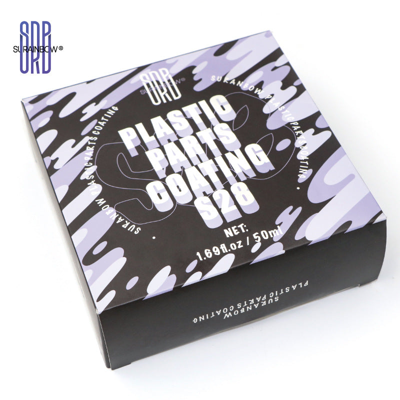 跨境专供汽车内饰翻新镀膜剂车内塑料橡胶涂层修复还原剂镀晶上光