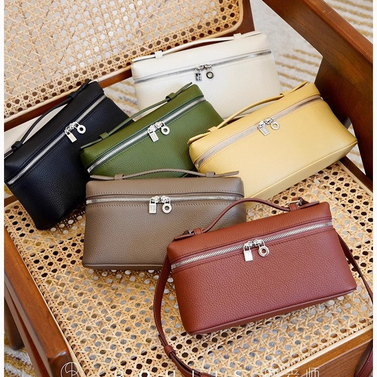 女包源头工厂2025新款LP化妆包19饭盒包单肩斜挎手提包包一件代发