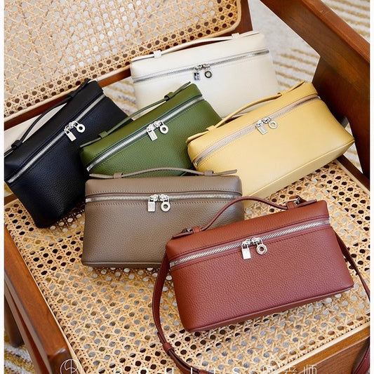 女包源头工厂2025新款LP化妆包19饭盒包单肩斜挎手提包包一件代发