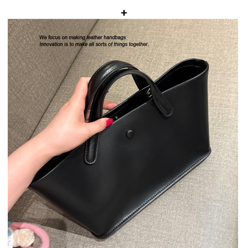 小众高级感托特包2025新款通勤斜挎包轻奢大容量马卡龙百搭手提包