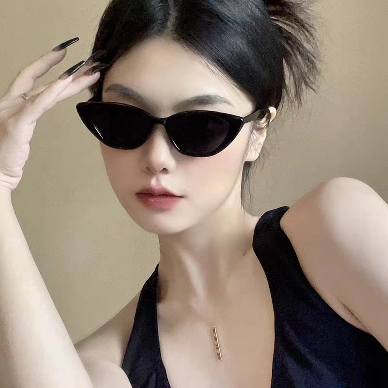 2024年抖音网红同款gm猫眼墨镜女高级感辣妹出街拍照显瘦太阳镜