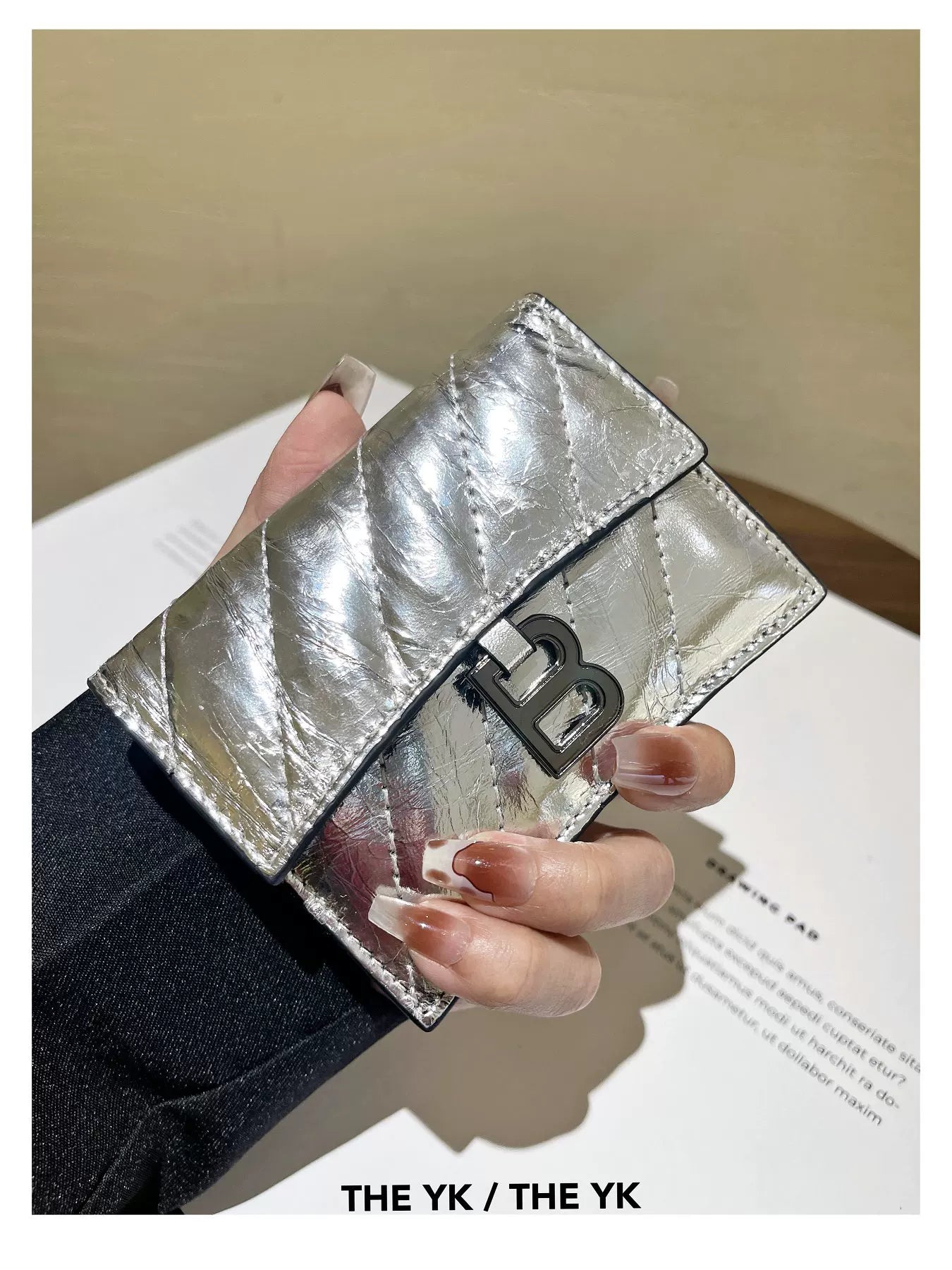 真皮沙漏包卡包女复古多卡位证件零钱包一体卡片包高档精致名片包